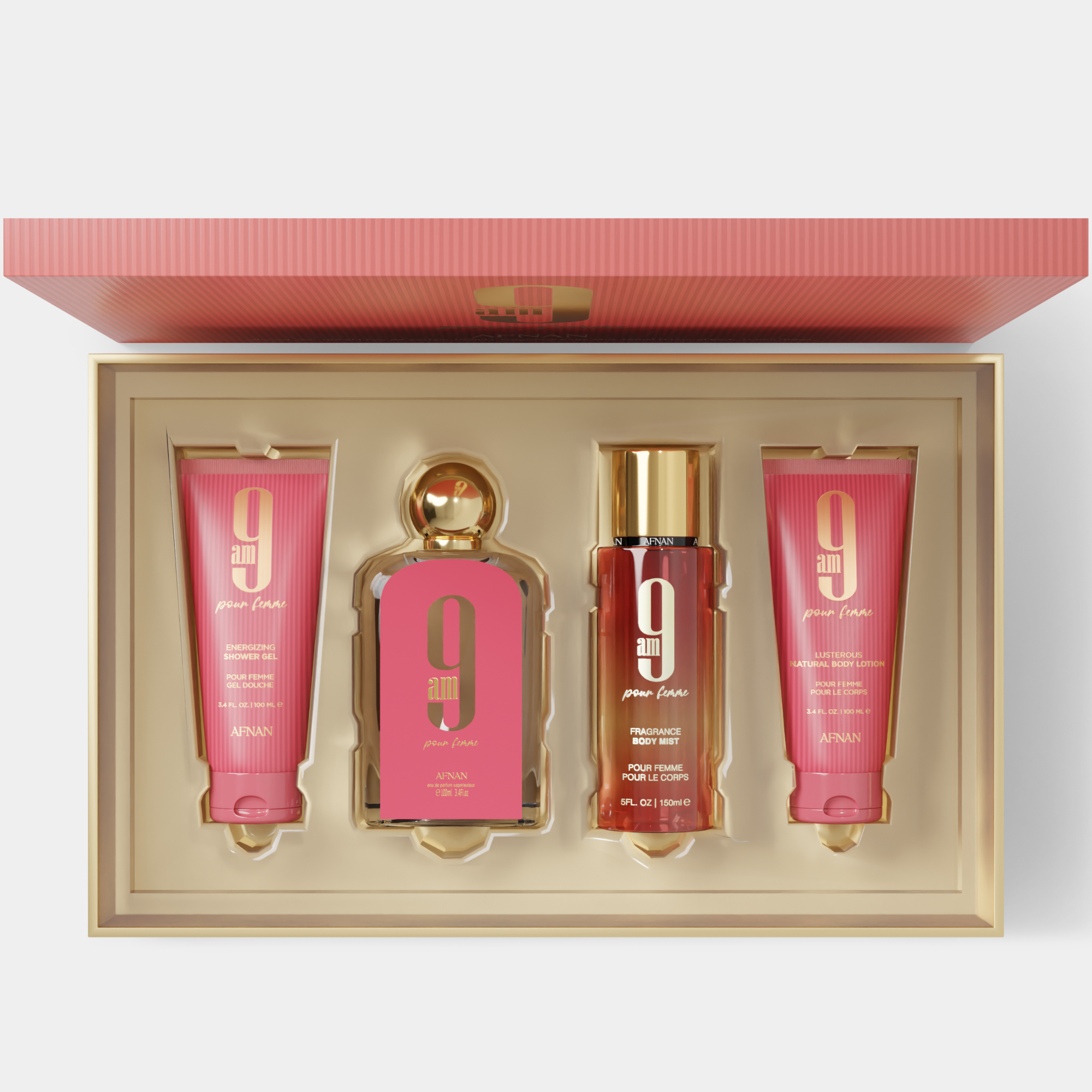 Coffret Cadeau 9 AM Pour Femme