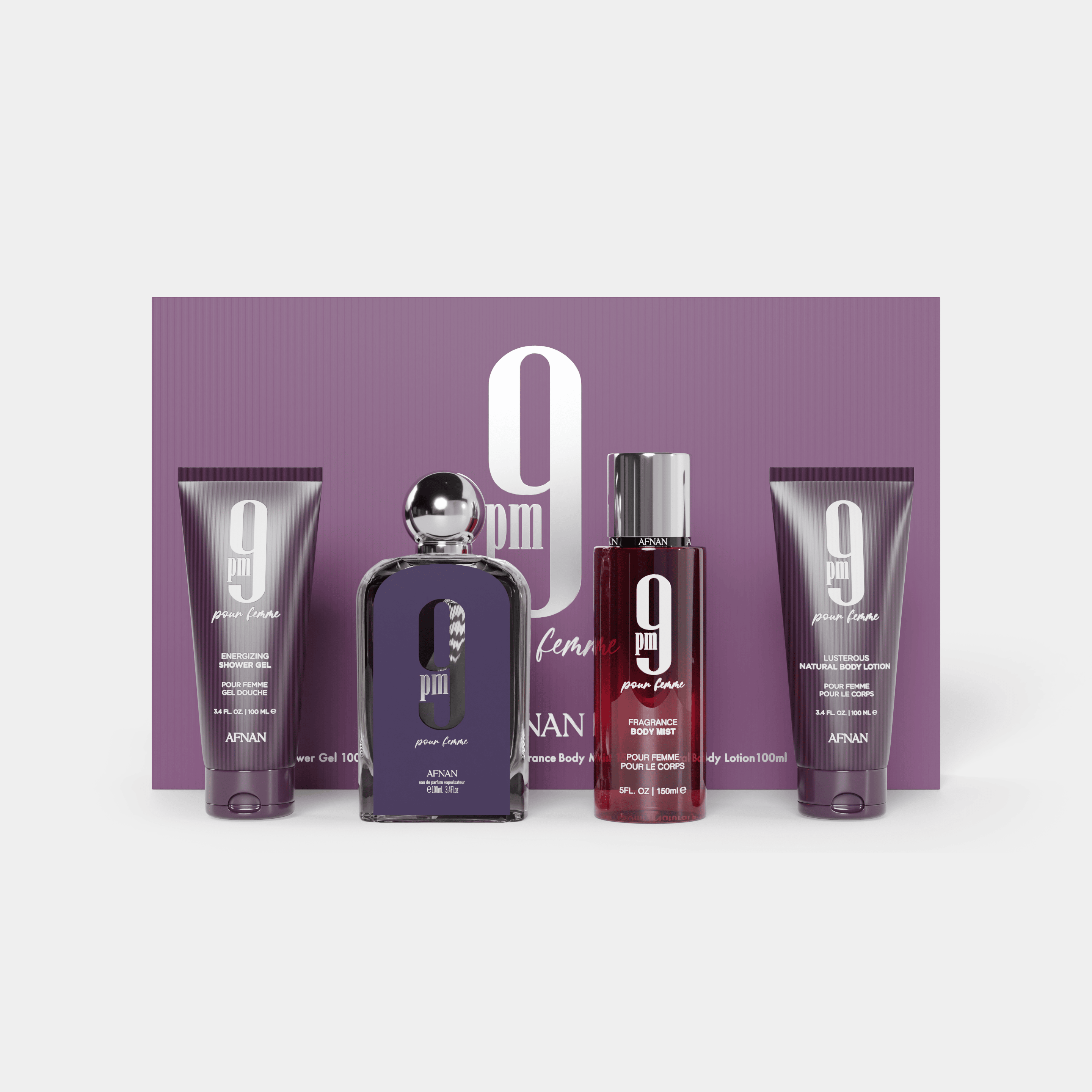 Coffret Cadeau 9 PM Pour Femme