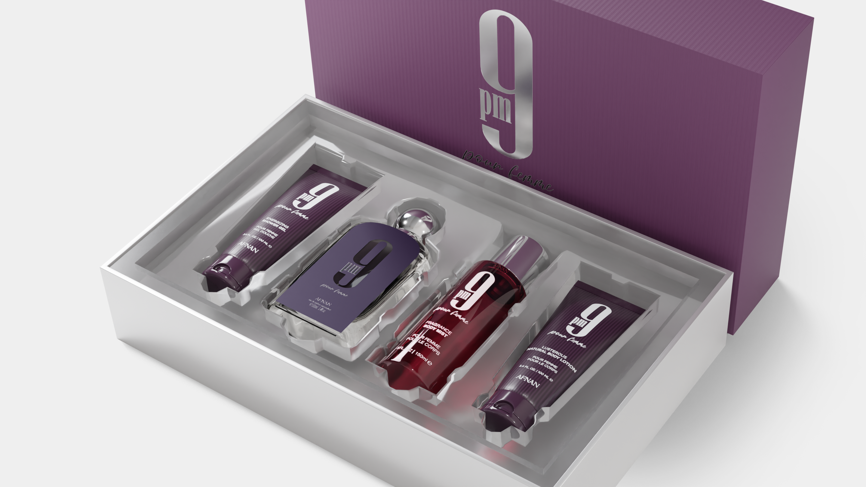 Coffret Cadeau 9 PM Pour Femme