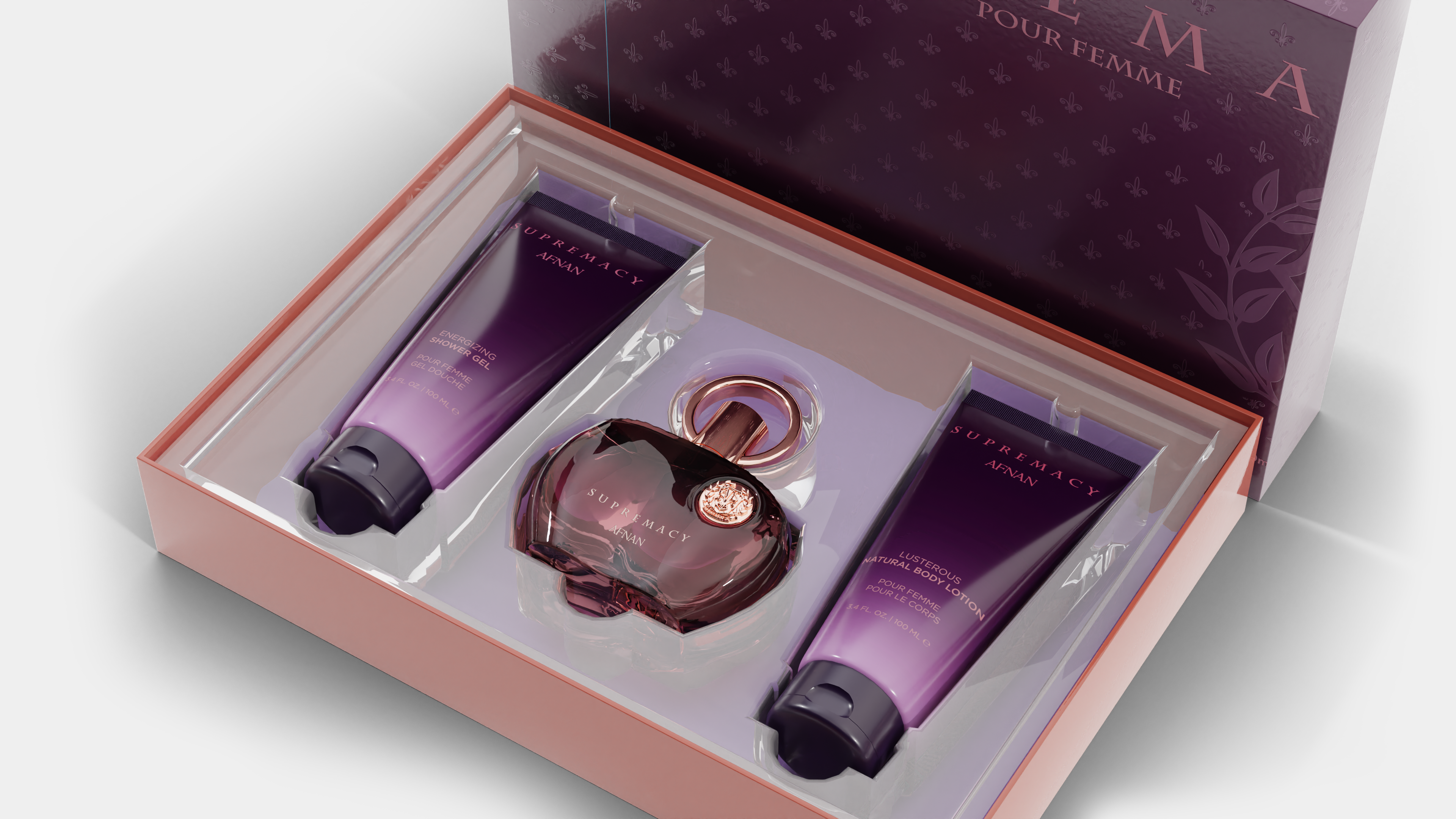 Coffret cadeau Supremacy Femme Purple