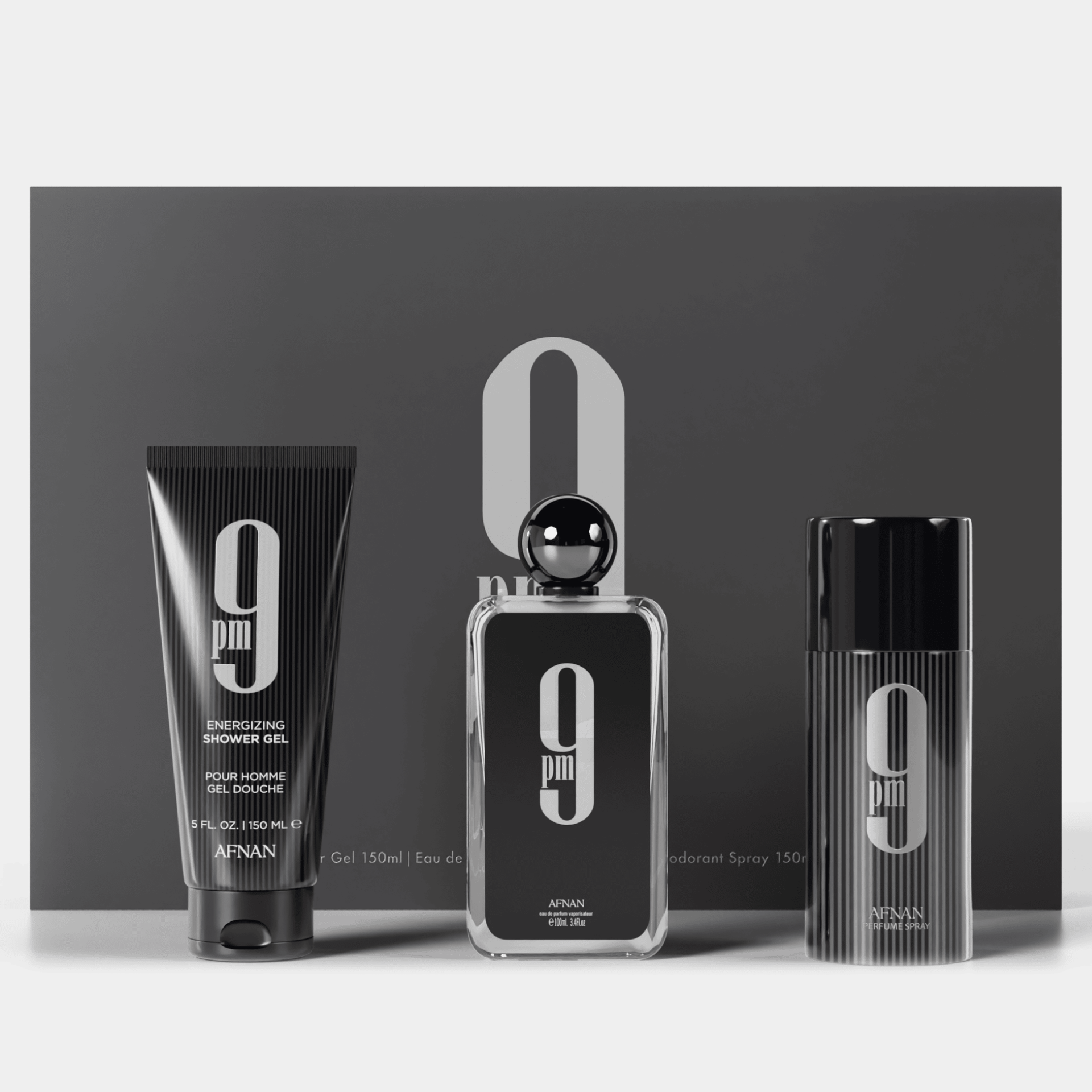 GIFT SET 9 PM HOMME by Afnan Perfumes – Bold & Intense Fragrance