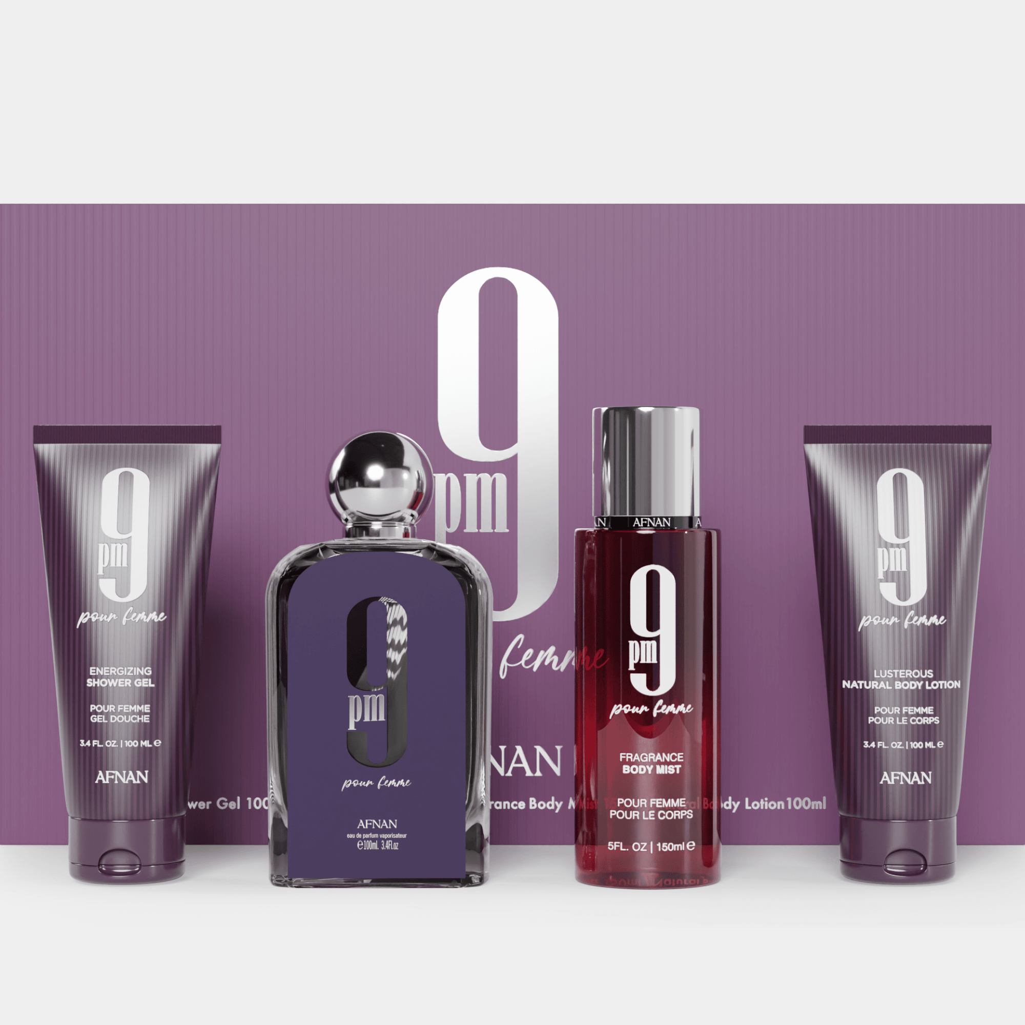 Coffret Cadeau 9 PM Pour Femme