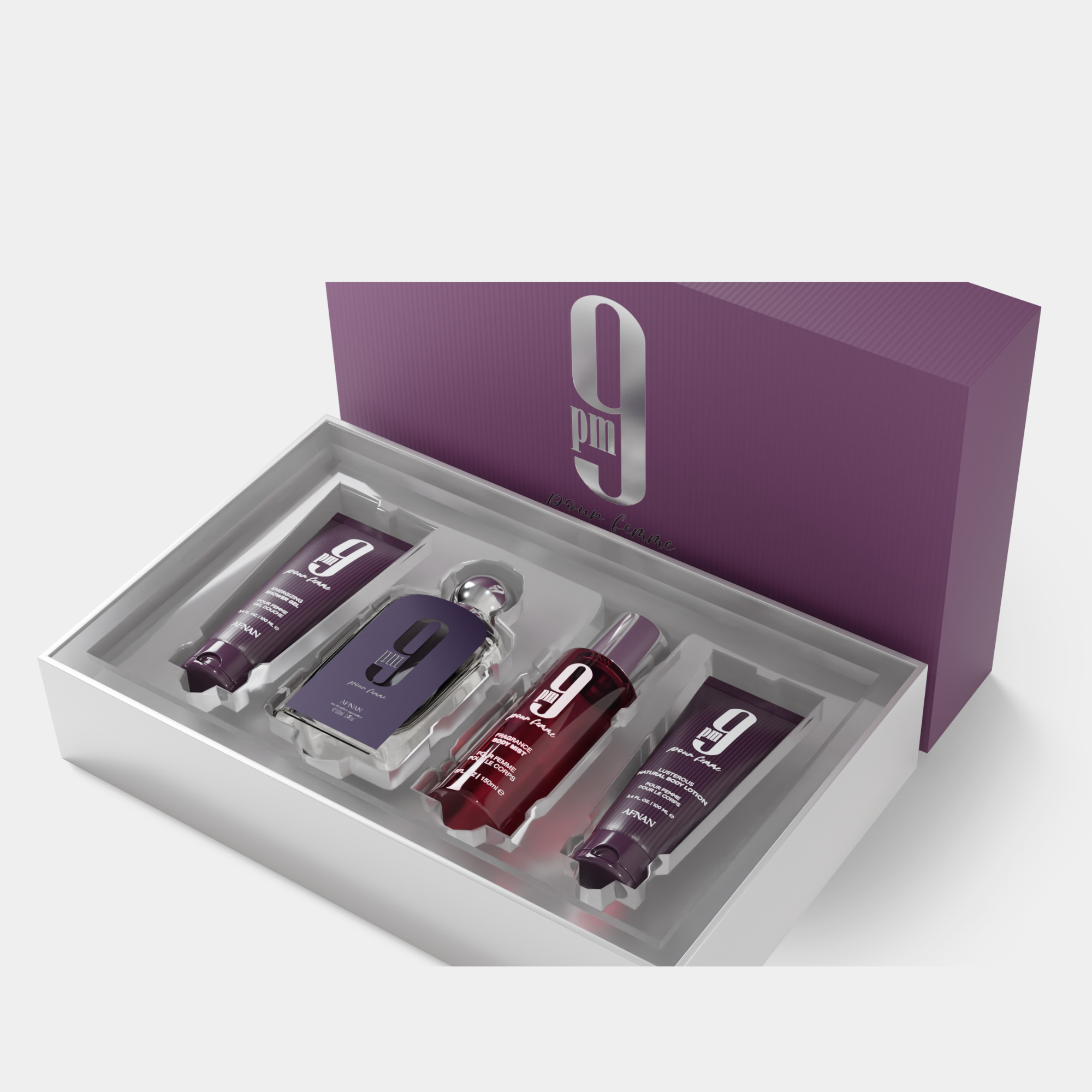 Coffret Cadeau 9 PM Pour Femme