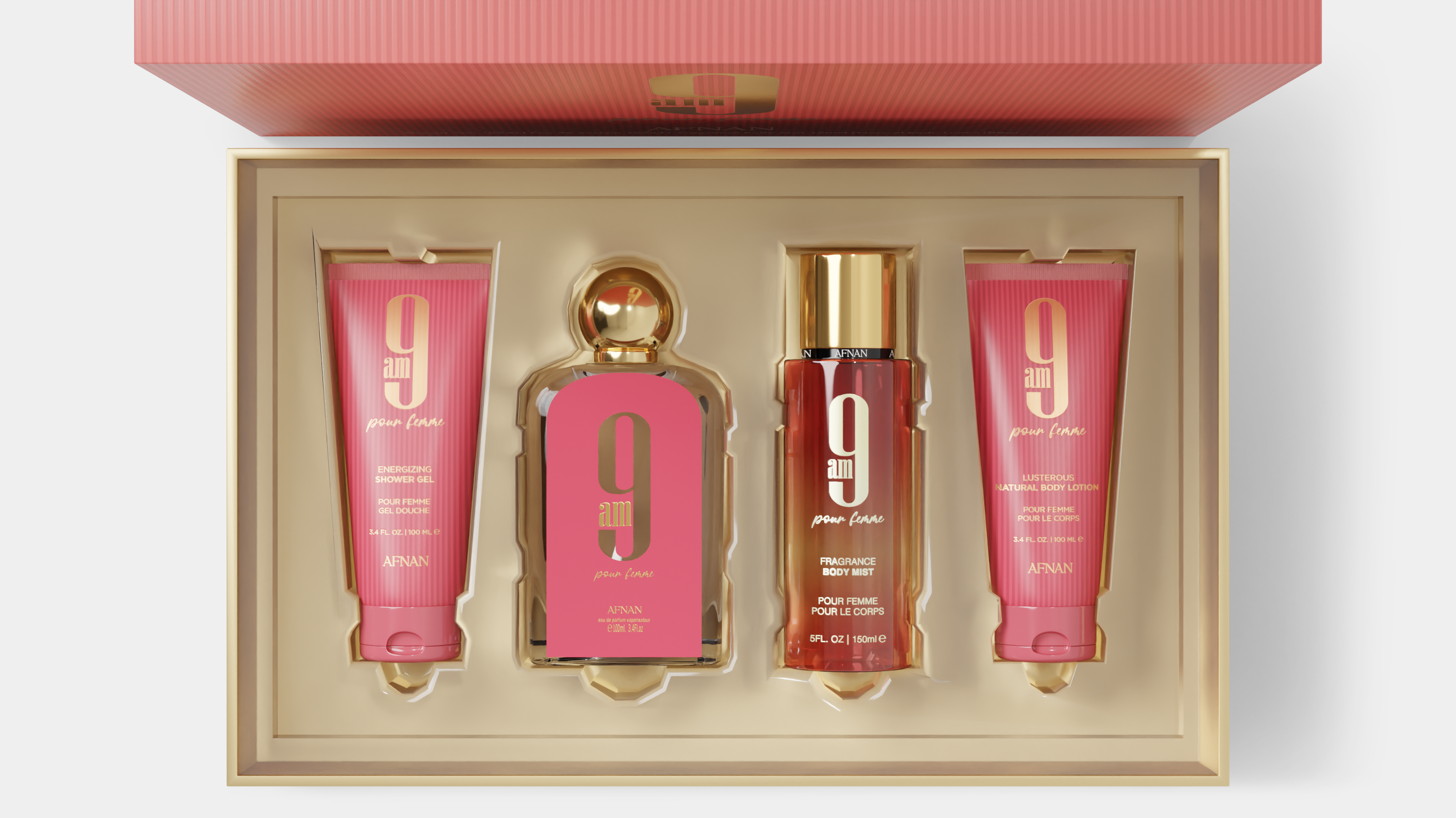 Coffret Cadeau 9 AM Pour Femme