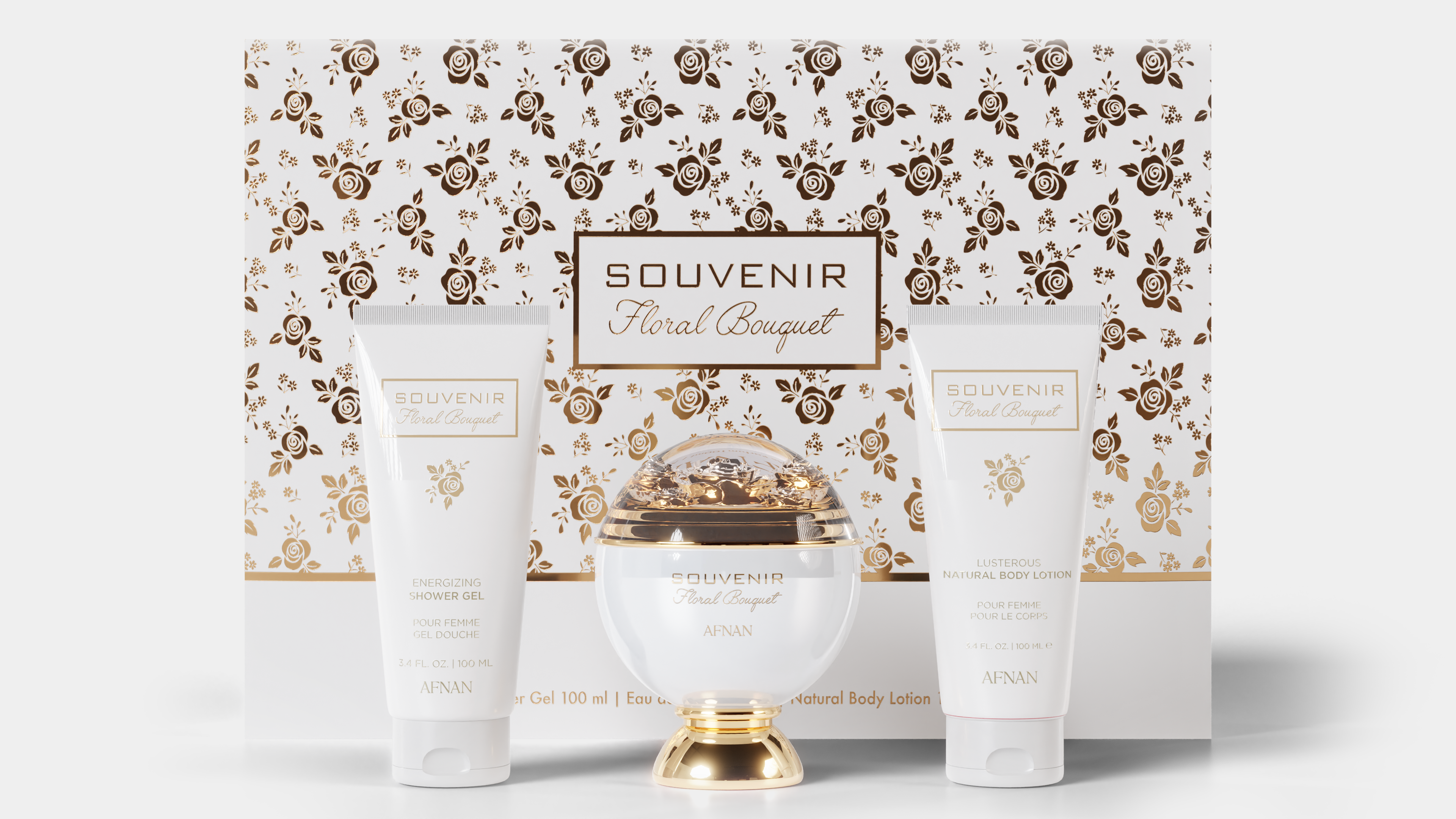 Coffret cadeau Souvenir Floral Bouquet