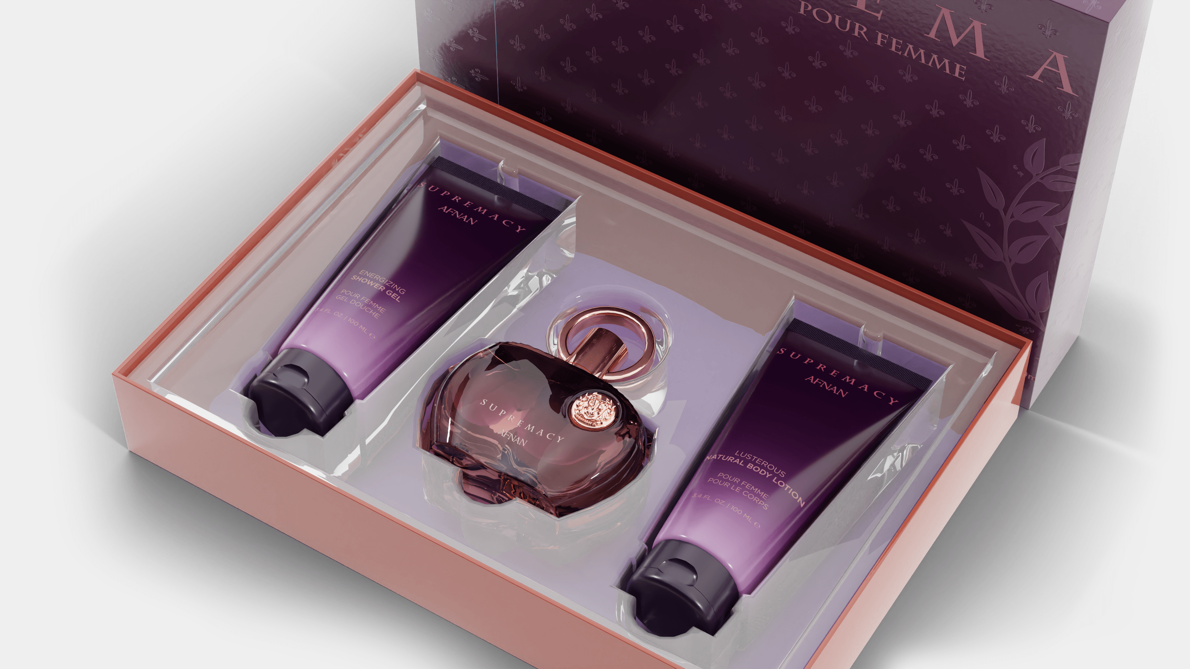 Coffret cadeau Supremacy Femme Purple 