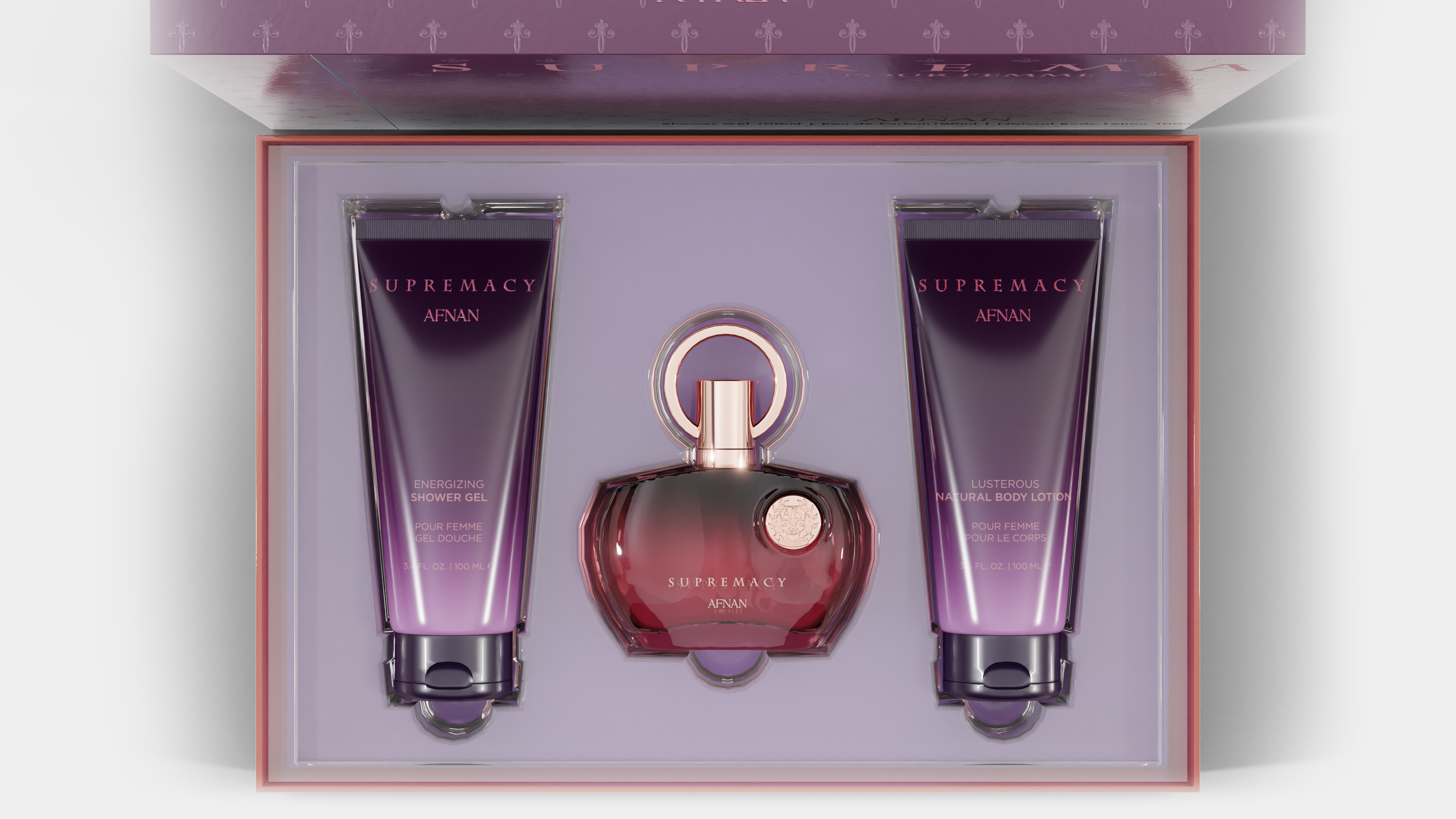 Coffret cadeau Supremacy Femme Purple 