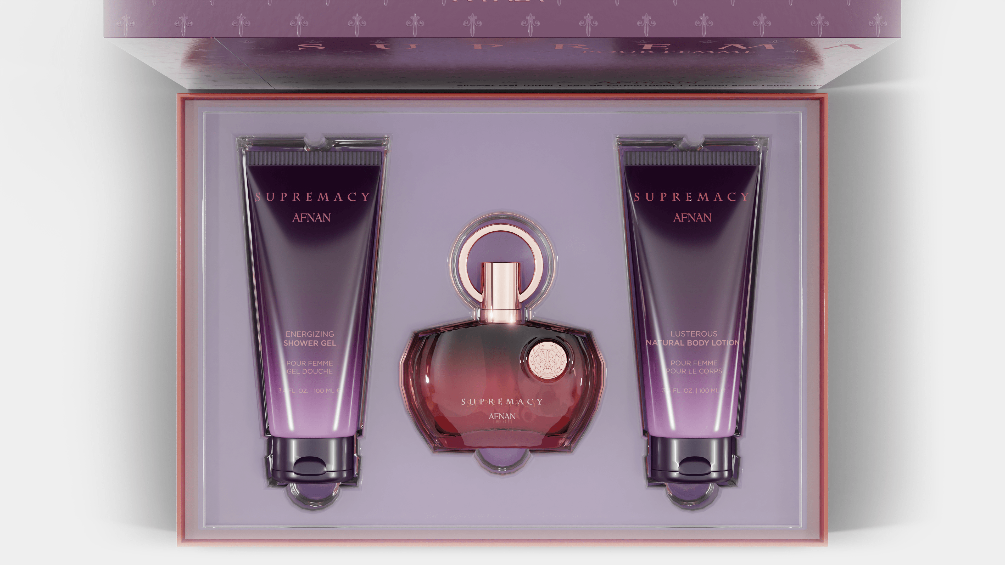 Coffret cadeau Supremacy Femme Purple 